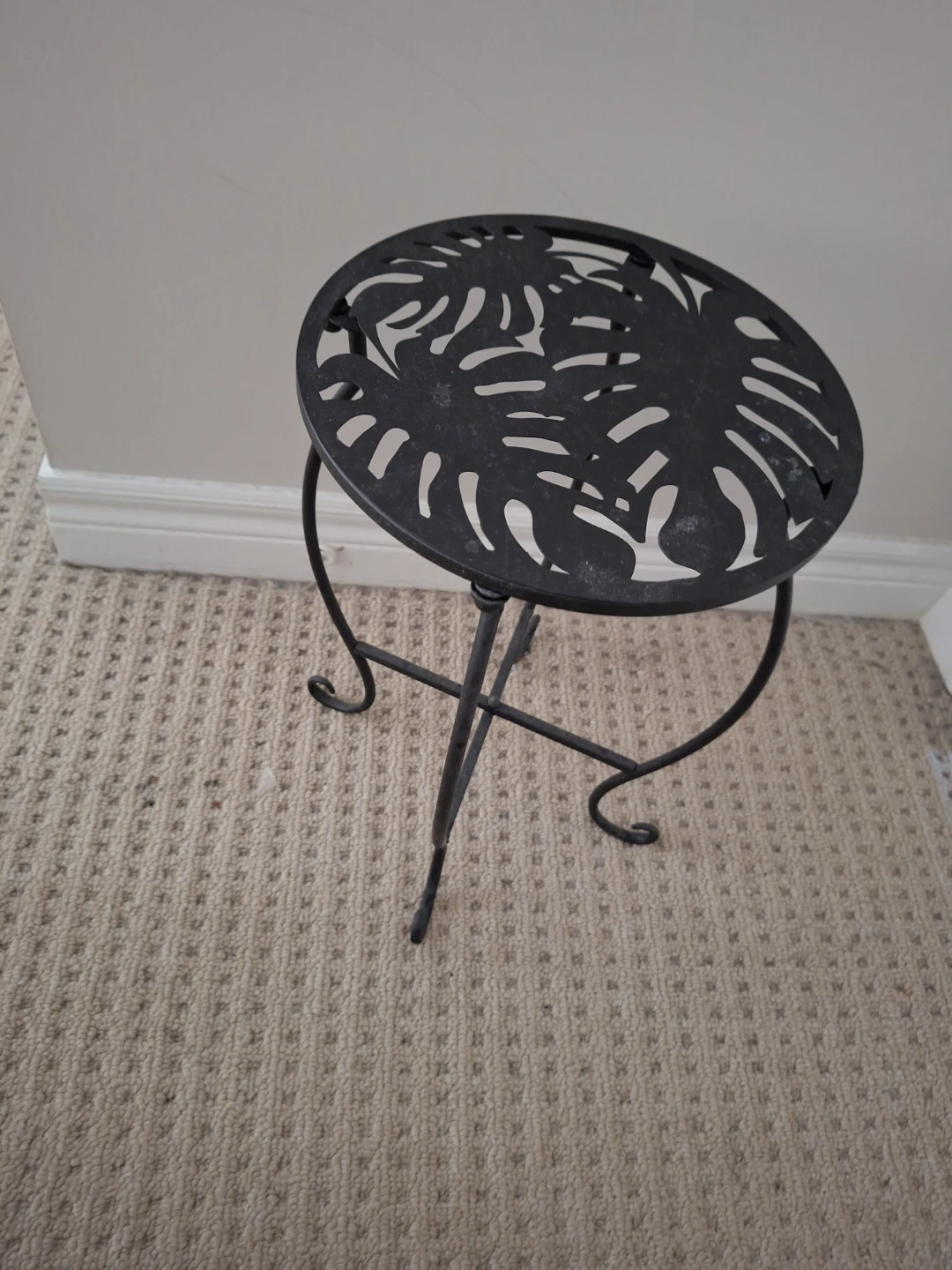 Round Metal Plant Stand - photo 3