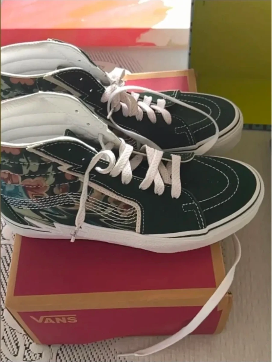 Vans Sk8-Hi Floral Print Sneakers