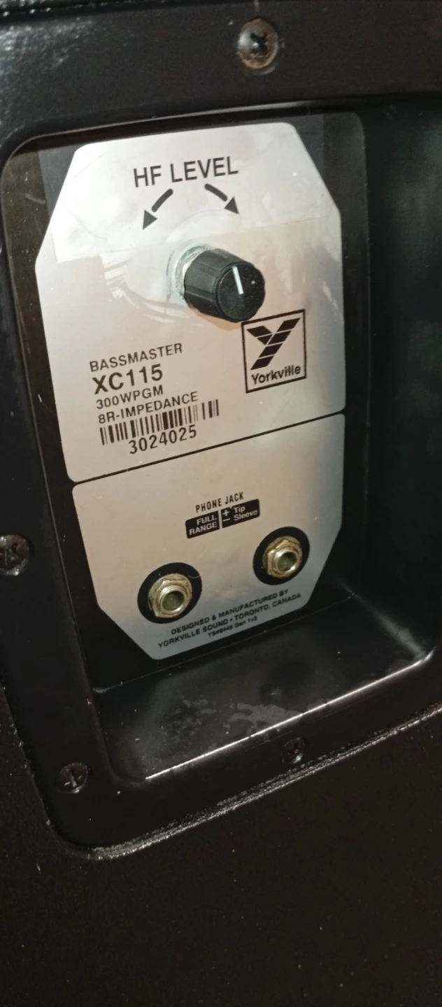 Yorkville Bassmaster XC115 Speaker Cabinet - photo 2