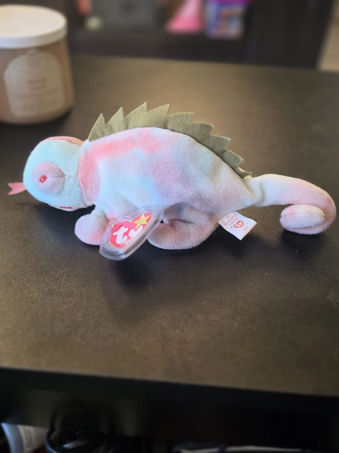 Ty Beanie Baby "Chameleon" Plush Toy