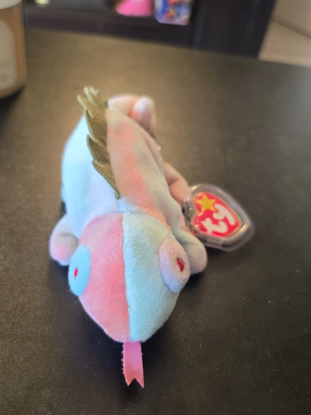 Ty Beanie Baby "Chameleon" Plush Toy - photo 2