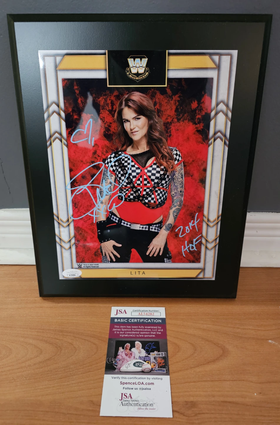 Official WWE Sublimated Plaque Trish and Lita - photo 3