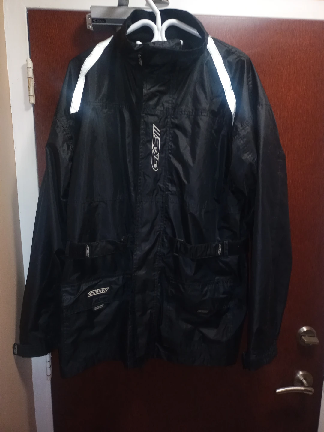 GKS II Motorcycle Rain Jacket - Size M - Reflective Trim