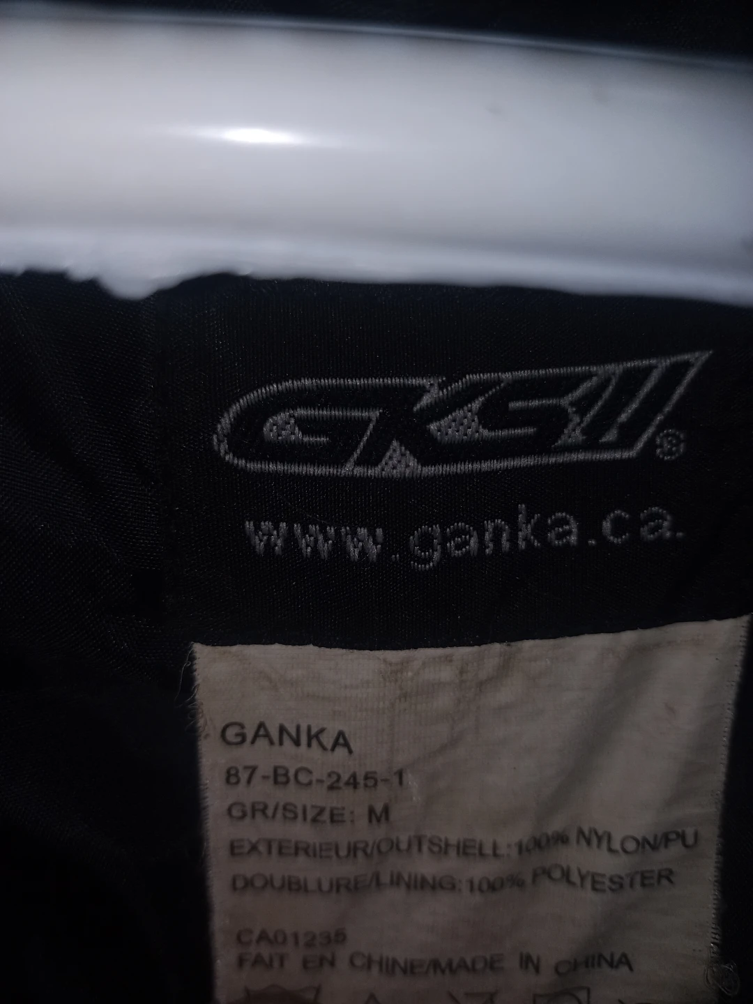 GKS II Motorcycle Rain Jacket - Size M - Reflective Trim - photo 4