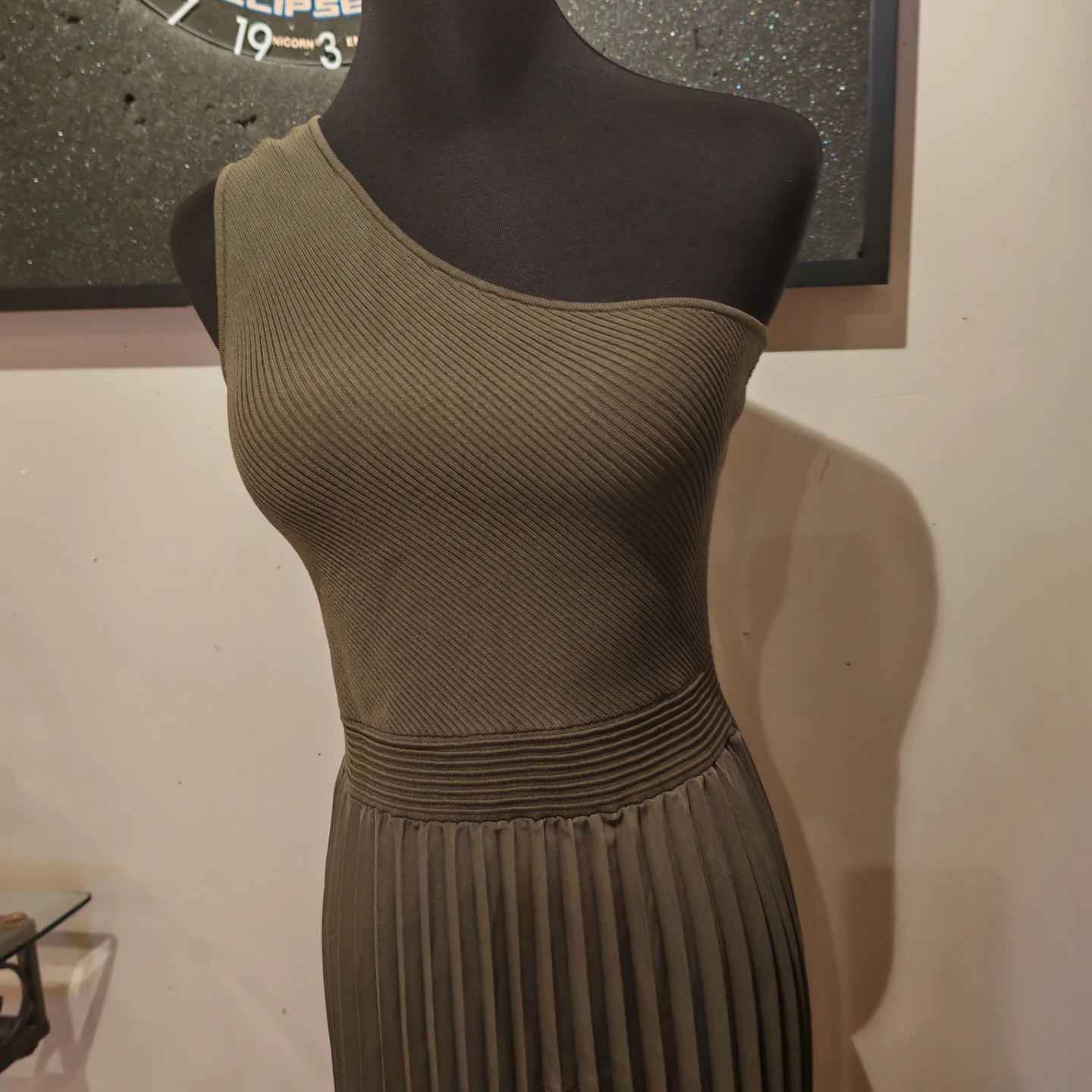 Ted baker Knit One-Shoulder Pleated Dress - photo 5