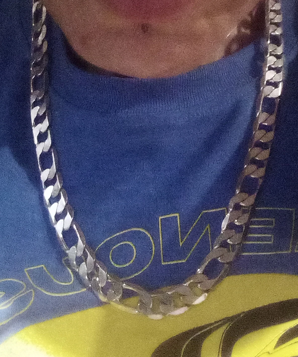 Sterling Silver Figaro Chain Necklace - photo 4