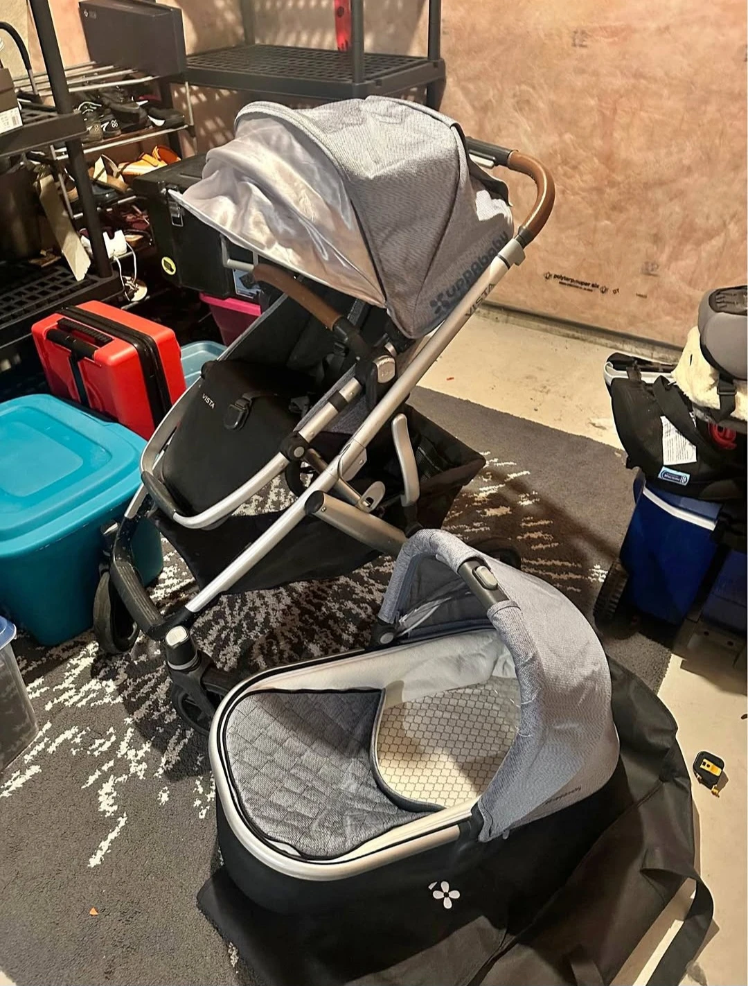 UPPAbaby Vista Stroller with Bassinet