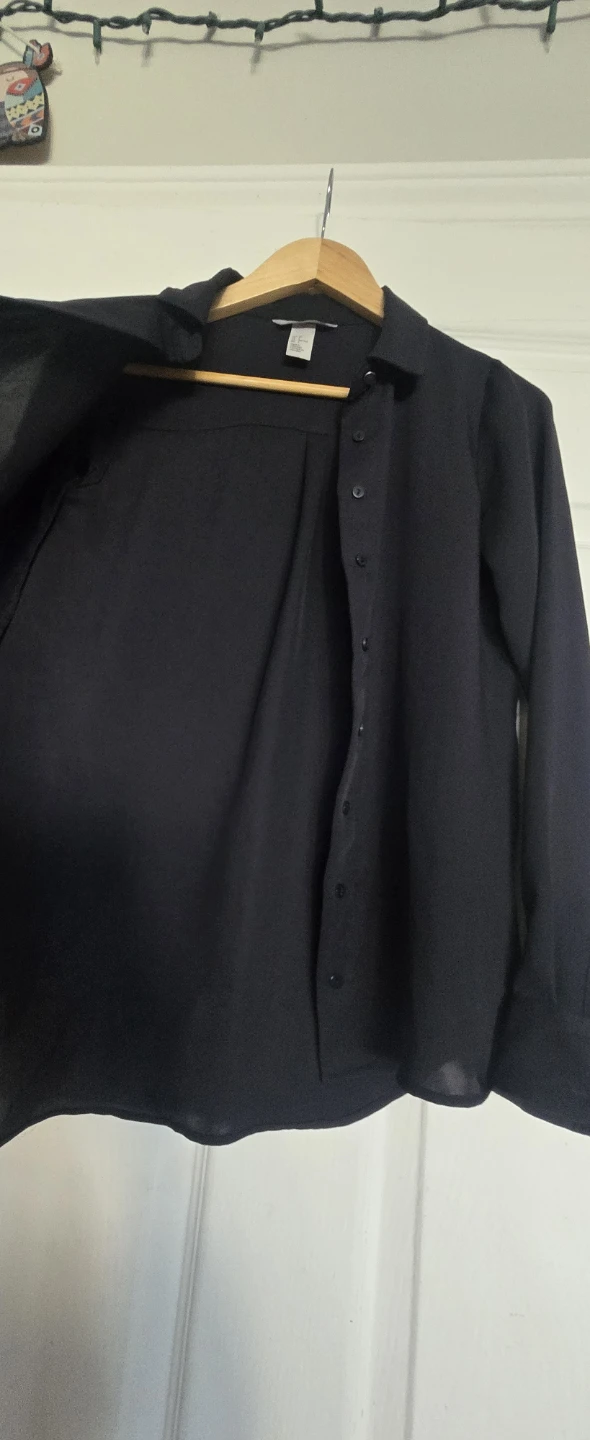 H&M Black Blouse - photo 2