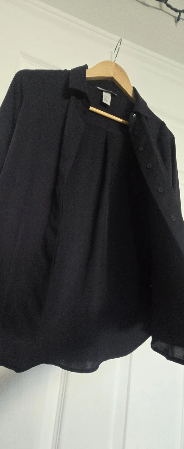 H&M Black Blouse - photo 3