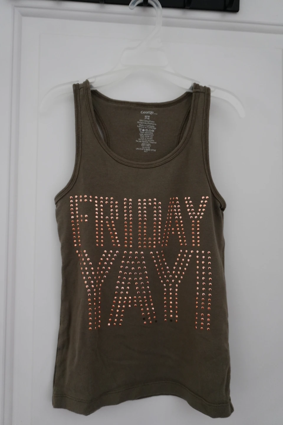 George Tank Top - M/M (7-8) - photo 2