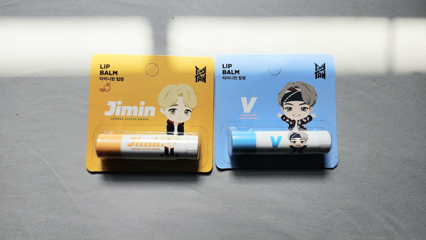 TinyTAN Lip Balm - Jimin &V