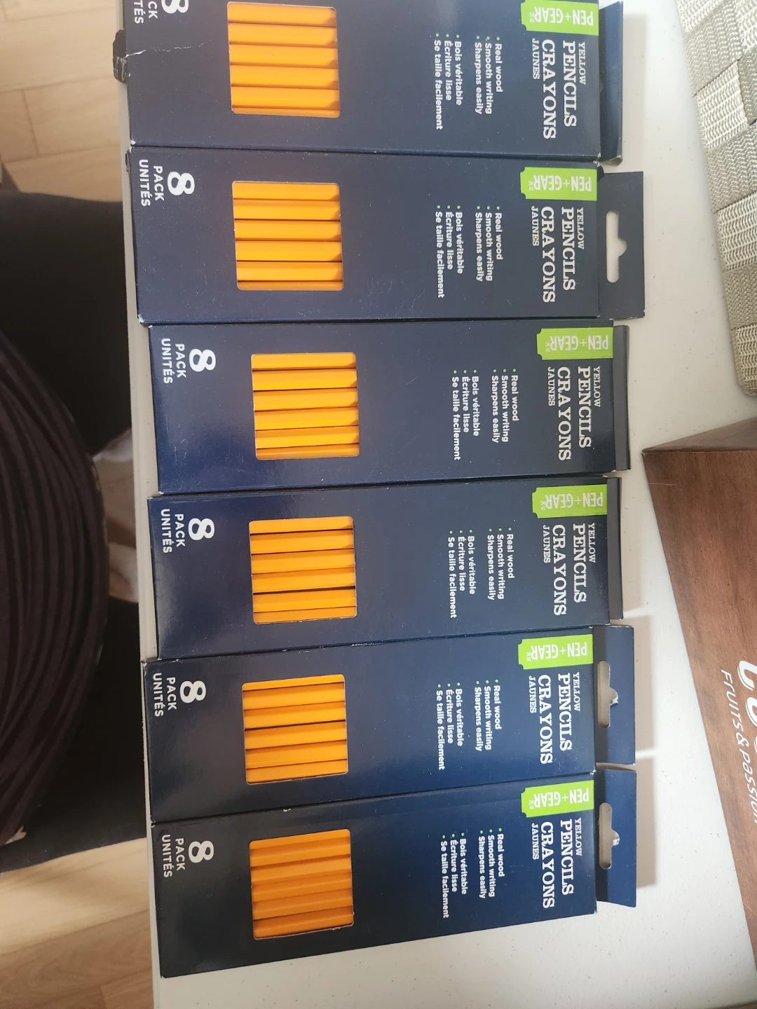 PEN+GEAR Yellow Pencils - 8 Pack (Set of 6)