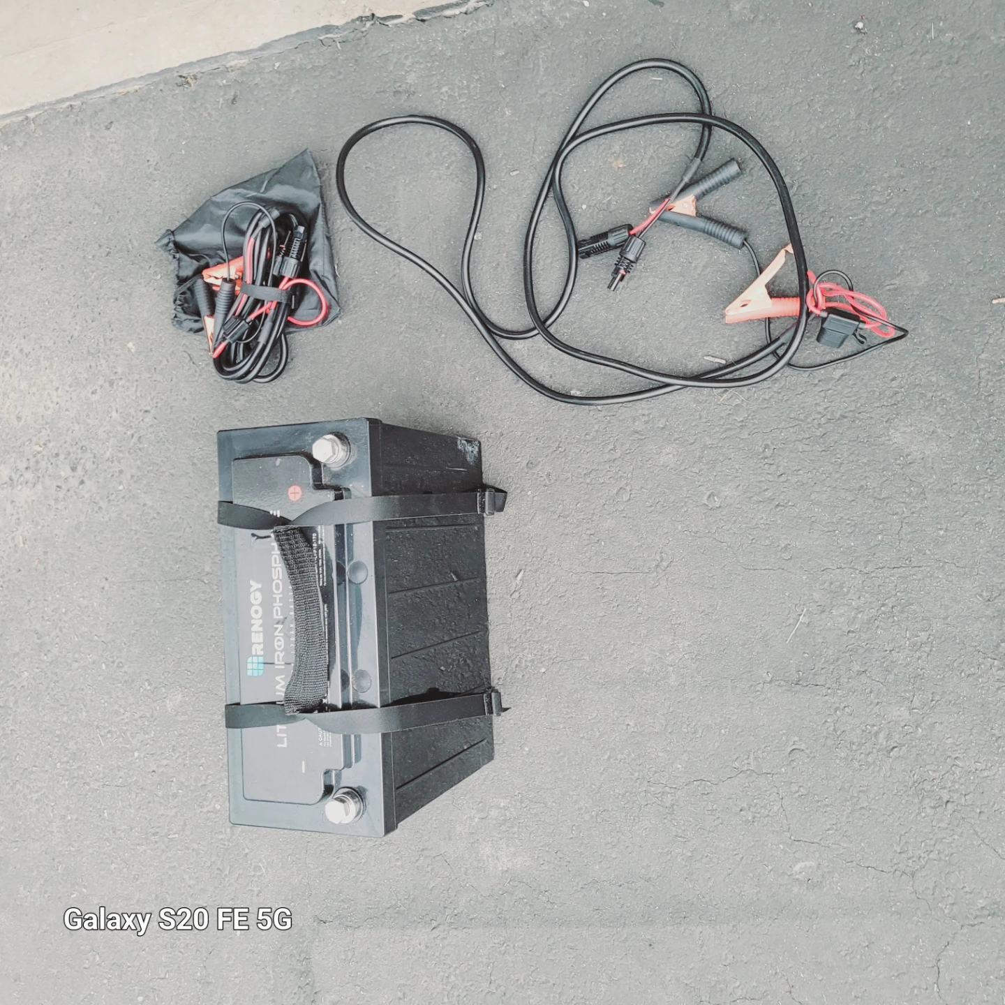 Renogy Lithium Iron Phosphate Battery with Cables - photo 2