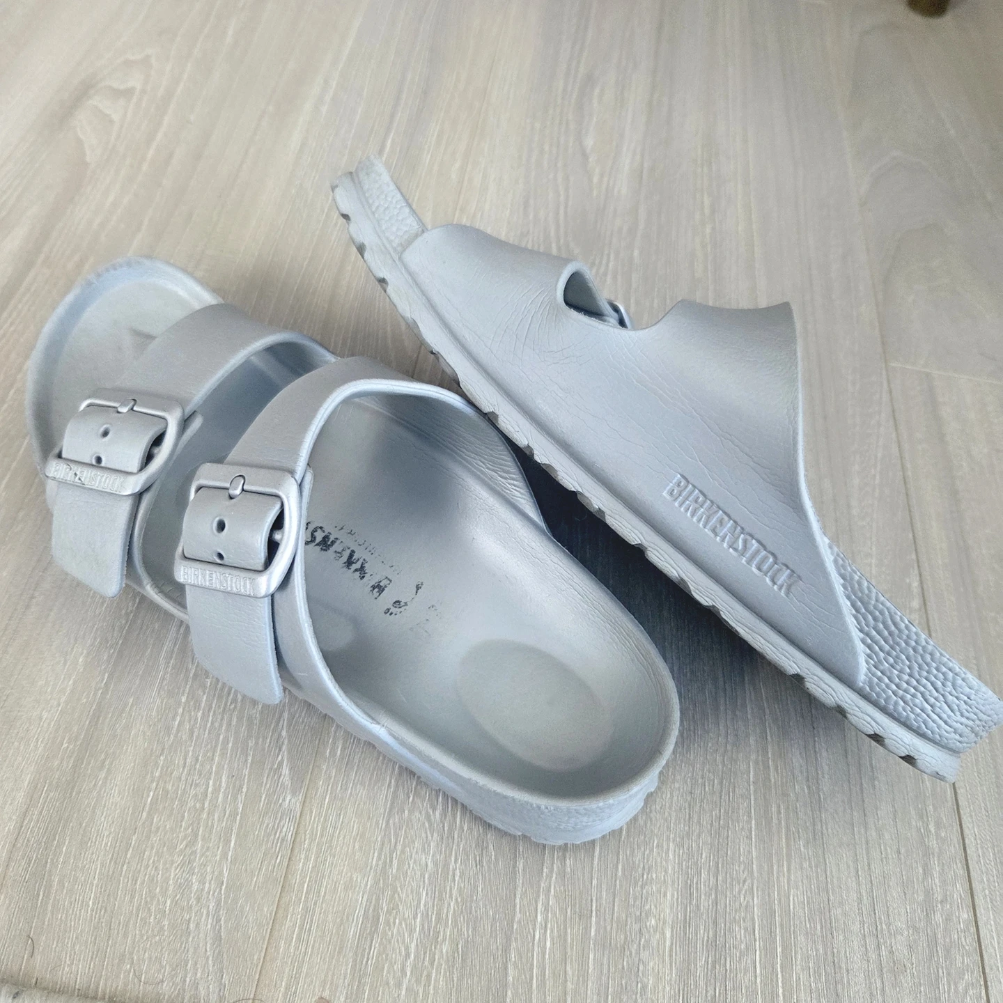 Birkenstock Arizona Sandals Silver - photo 2