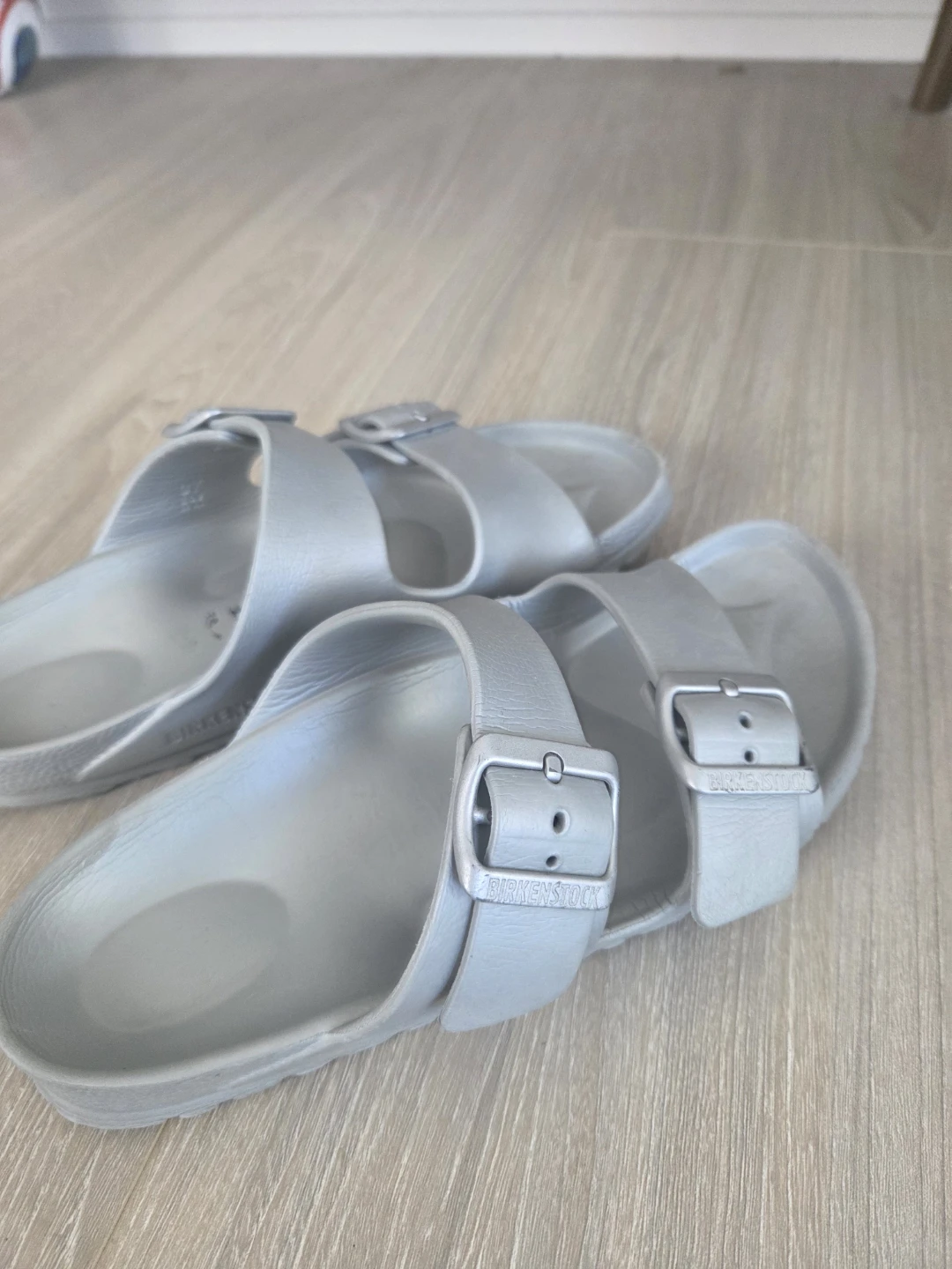 Birkenstock Arizona Sandals Silver - photo 3