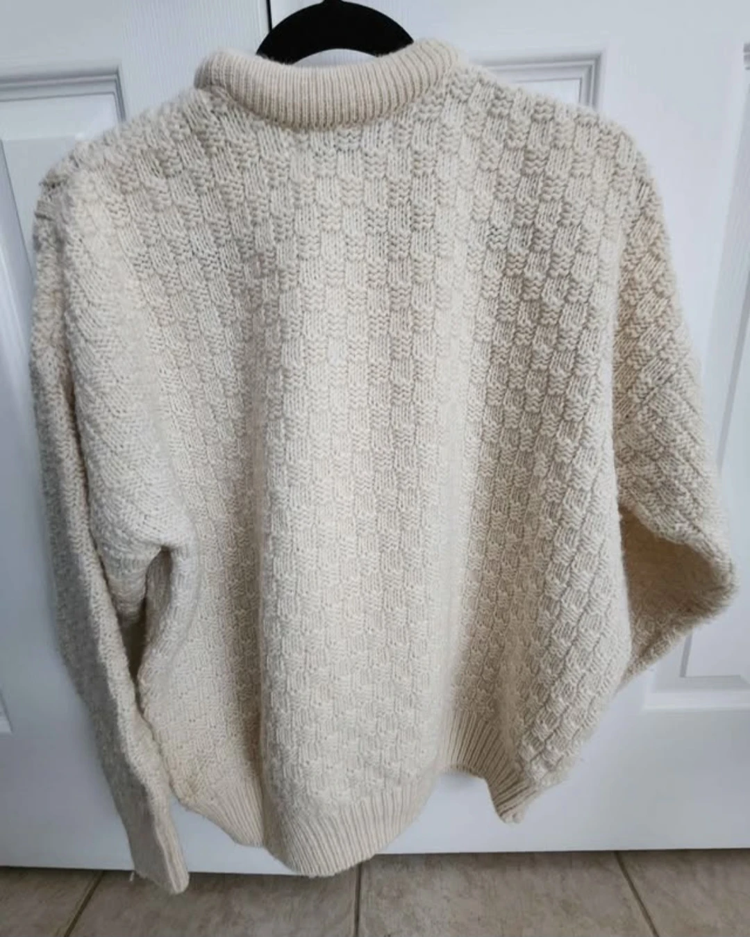 Country Collection Cream Cable Knit Sweater - photo 3