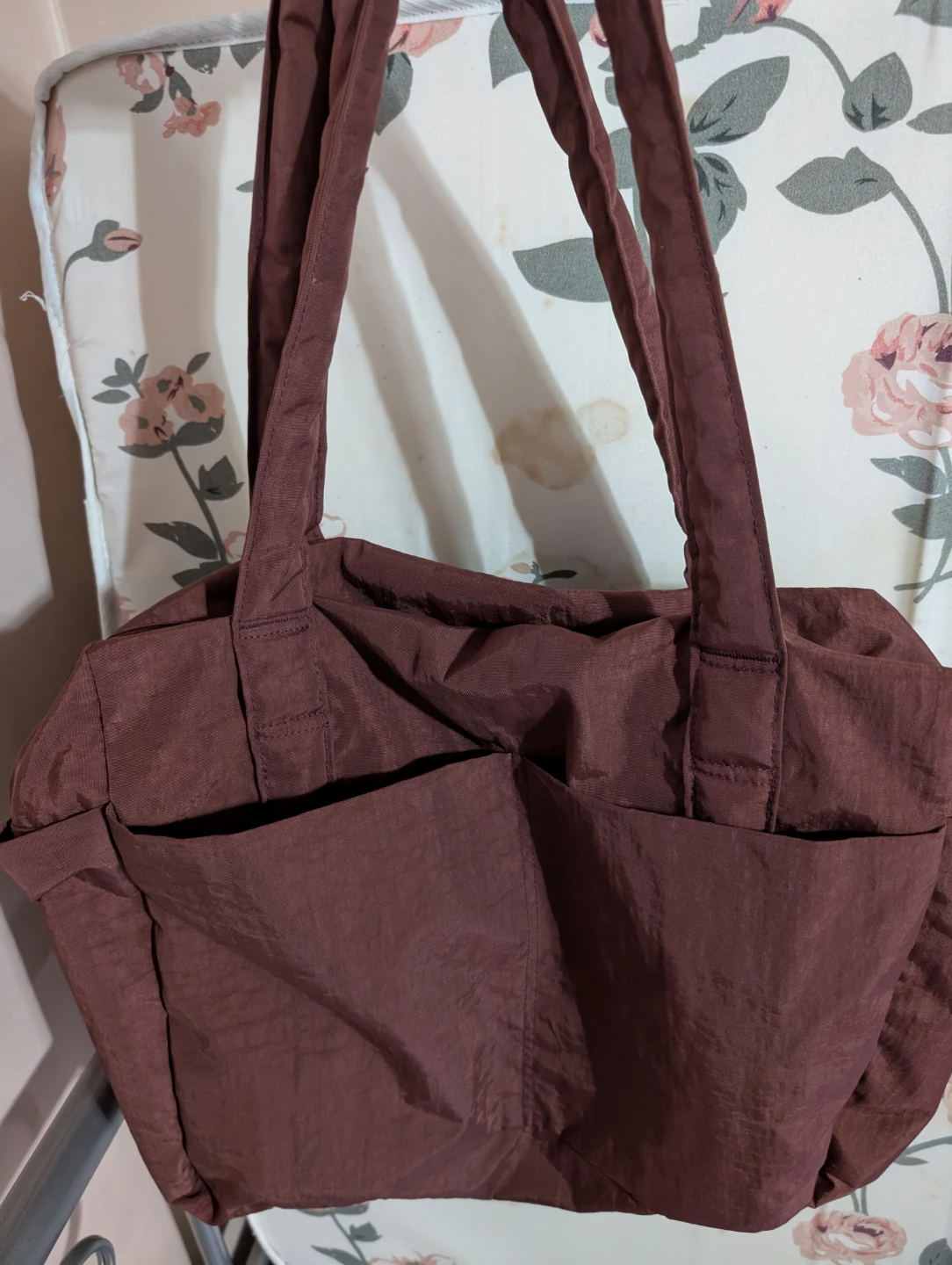 BAGGU Brown Tote Bag with Pockets - photo 2