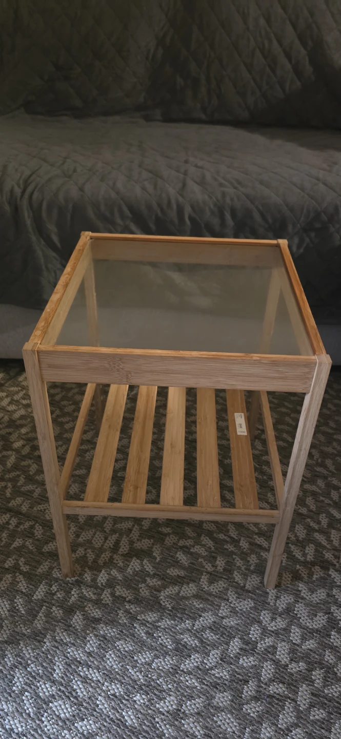 IKEA NESNA Bedside table, bamboo