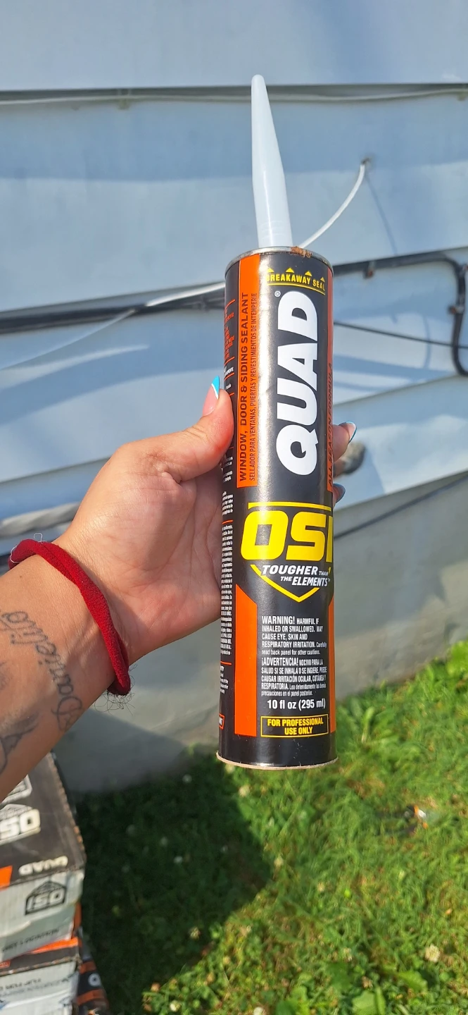 OSI Quad Window, Door & Siding Sealant - Arctic White - photo 3