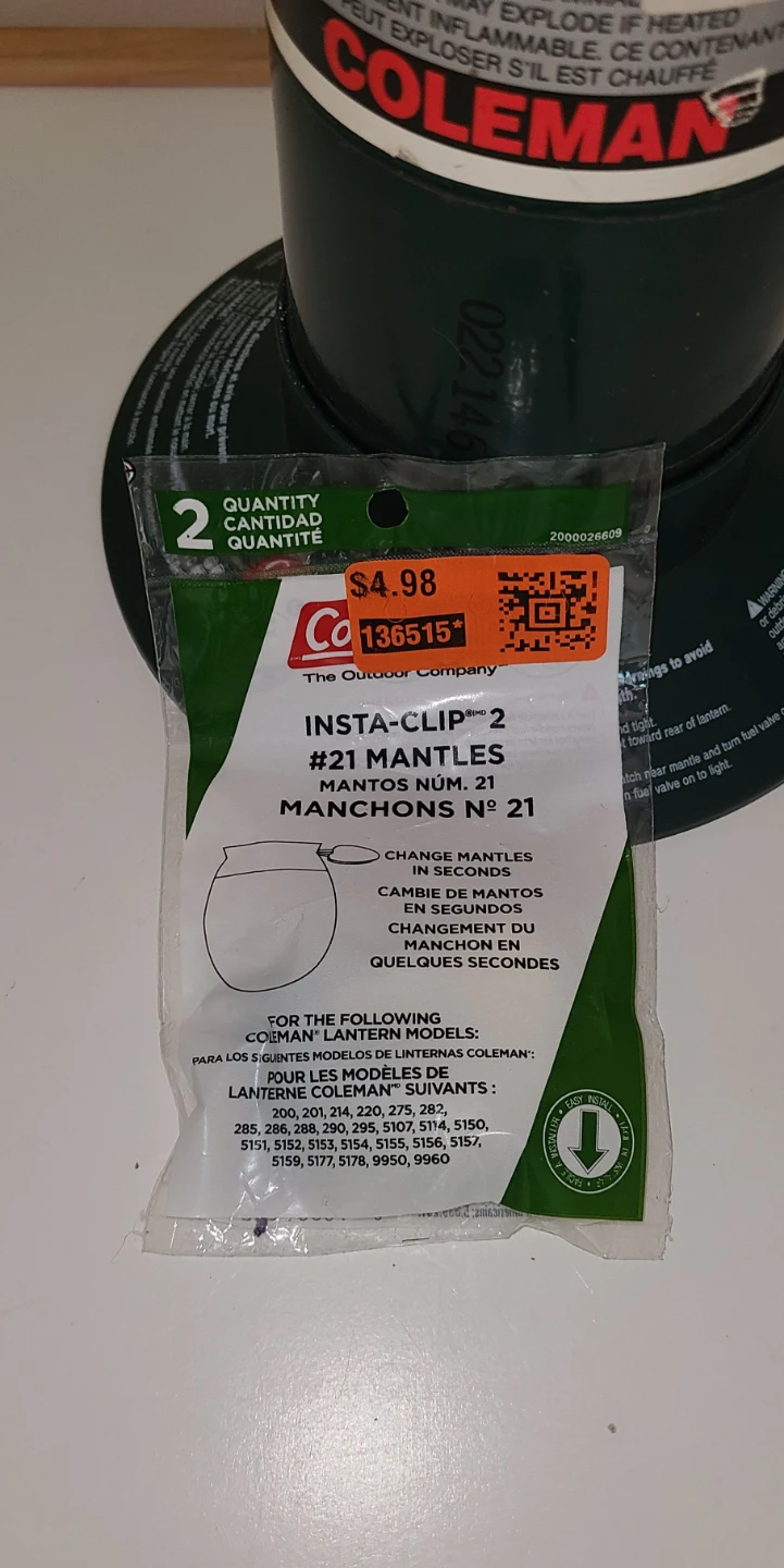 Coleman Propane Lantern + Case - 2 Mantles & Full Tank! - photo 5