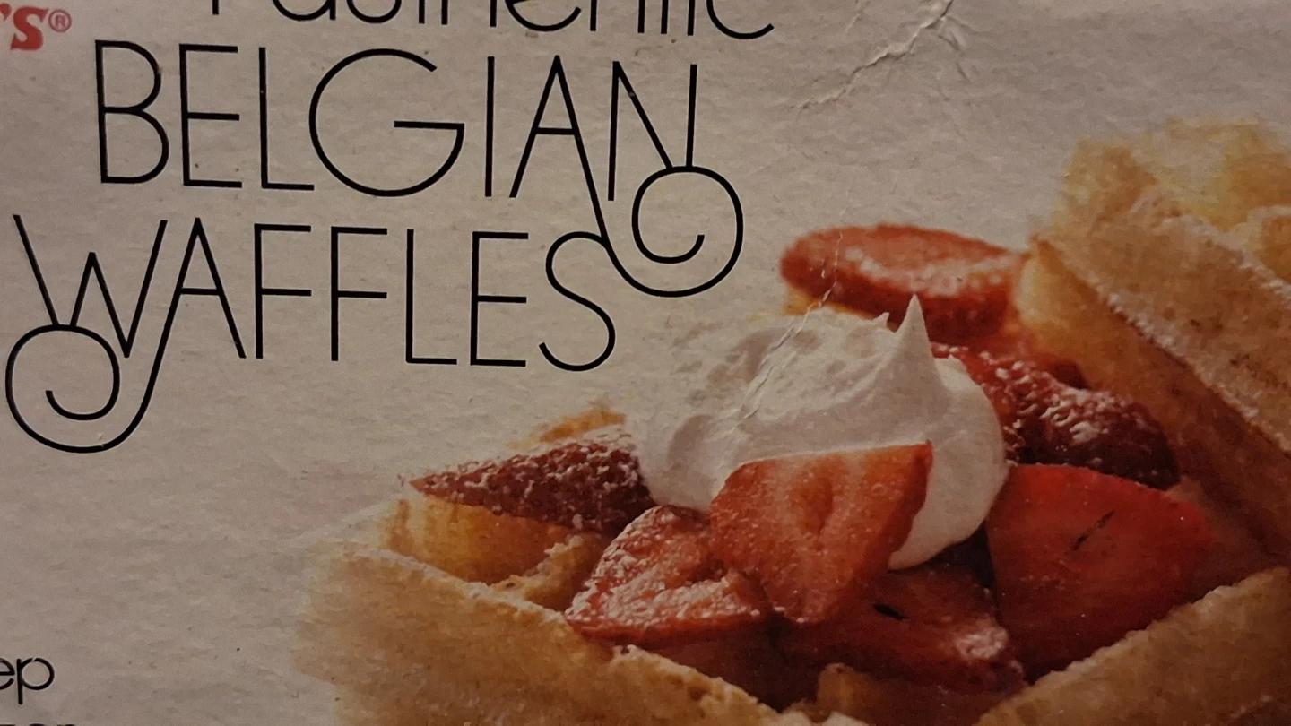 Trader Joe's Pastries Belgian Waffles