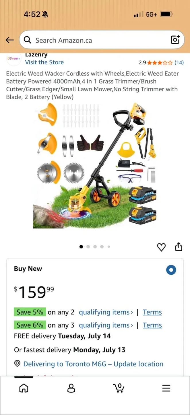 Lazengry electric  weed Wacker