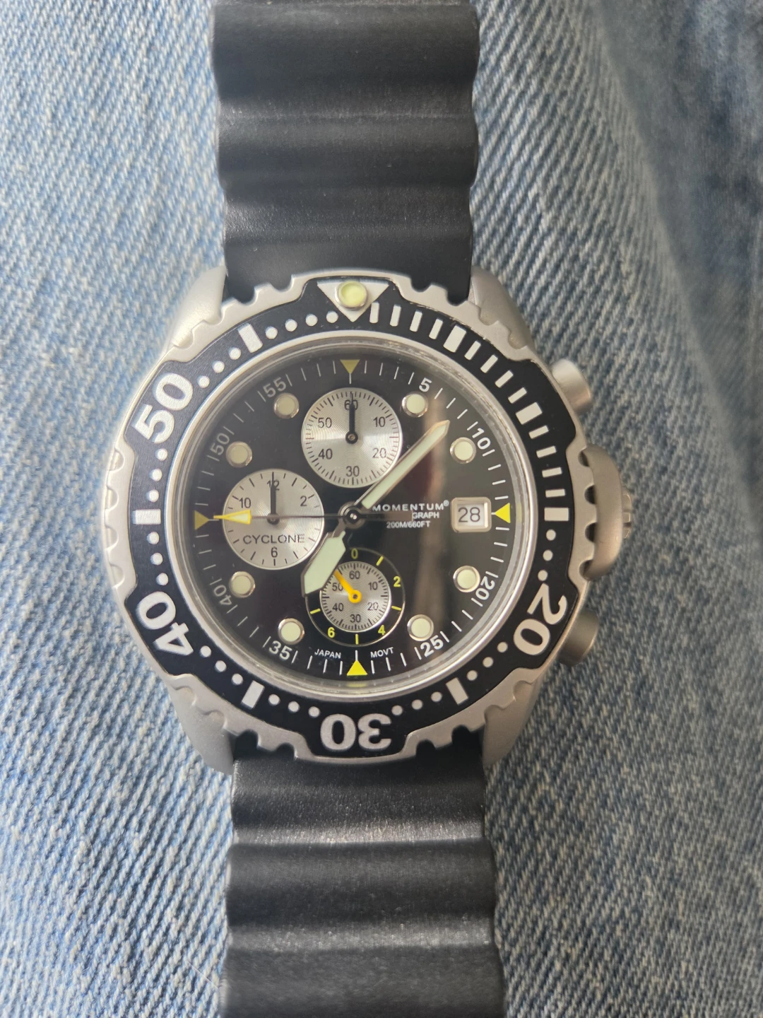 Momentum Cyclone Chronograph Watch