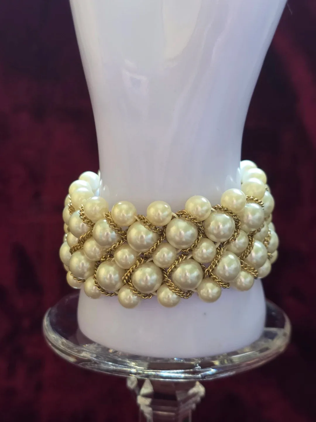 Paux Pearl and Chain Bracelet - photo 2