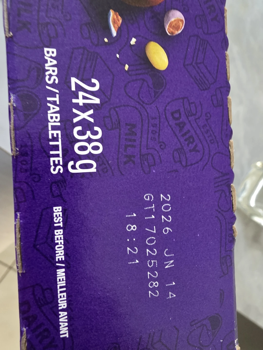 Cadbury Dairy Milk Fireworks Chocolate Bars - photo 2