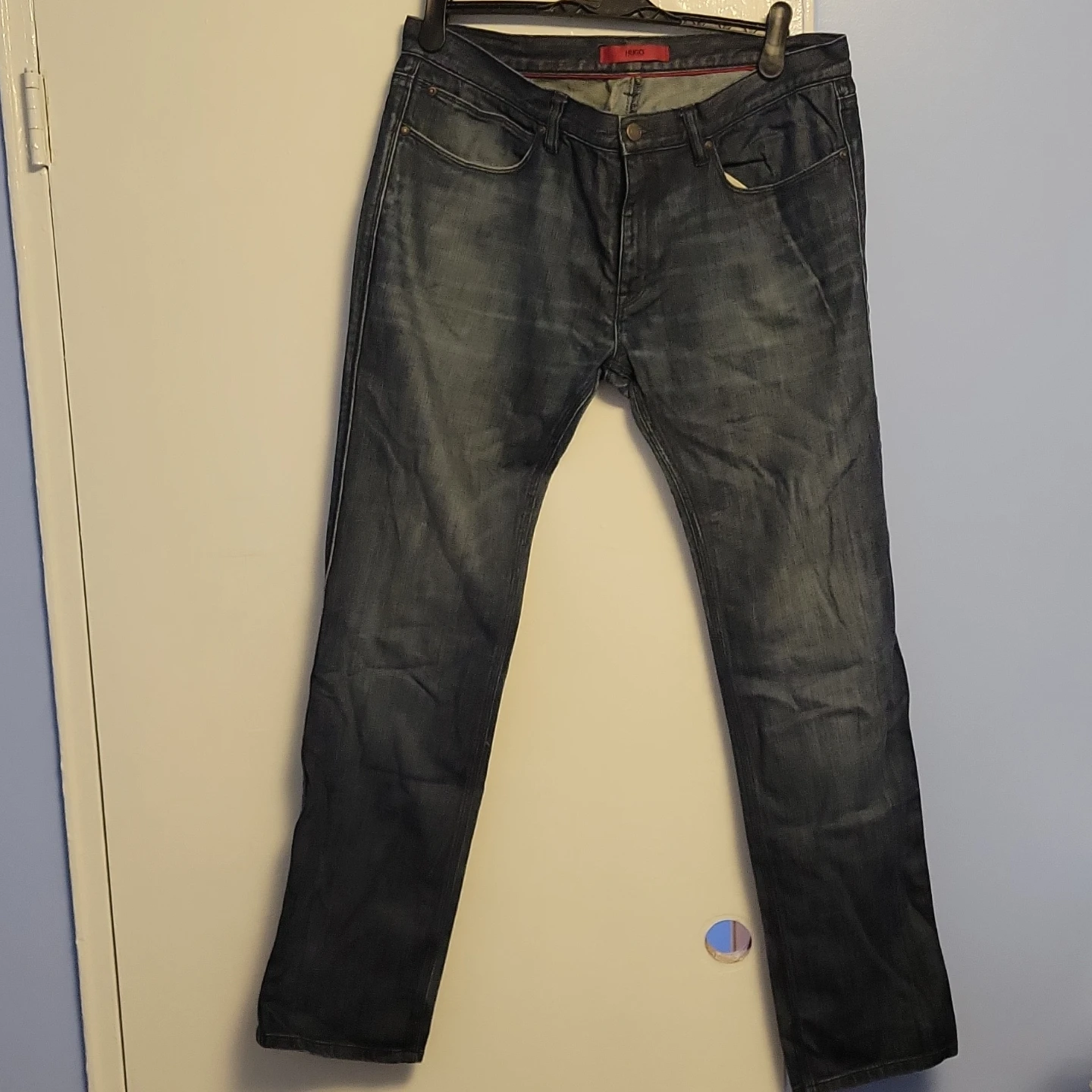 HUGO BOSS Men's Dark Wash Jeans - photo 2