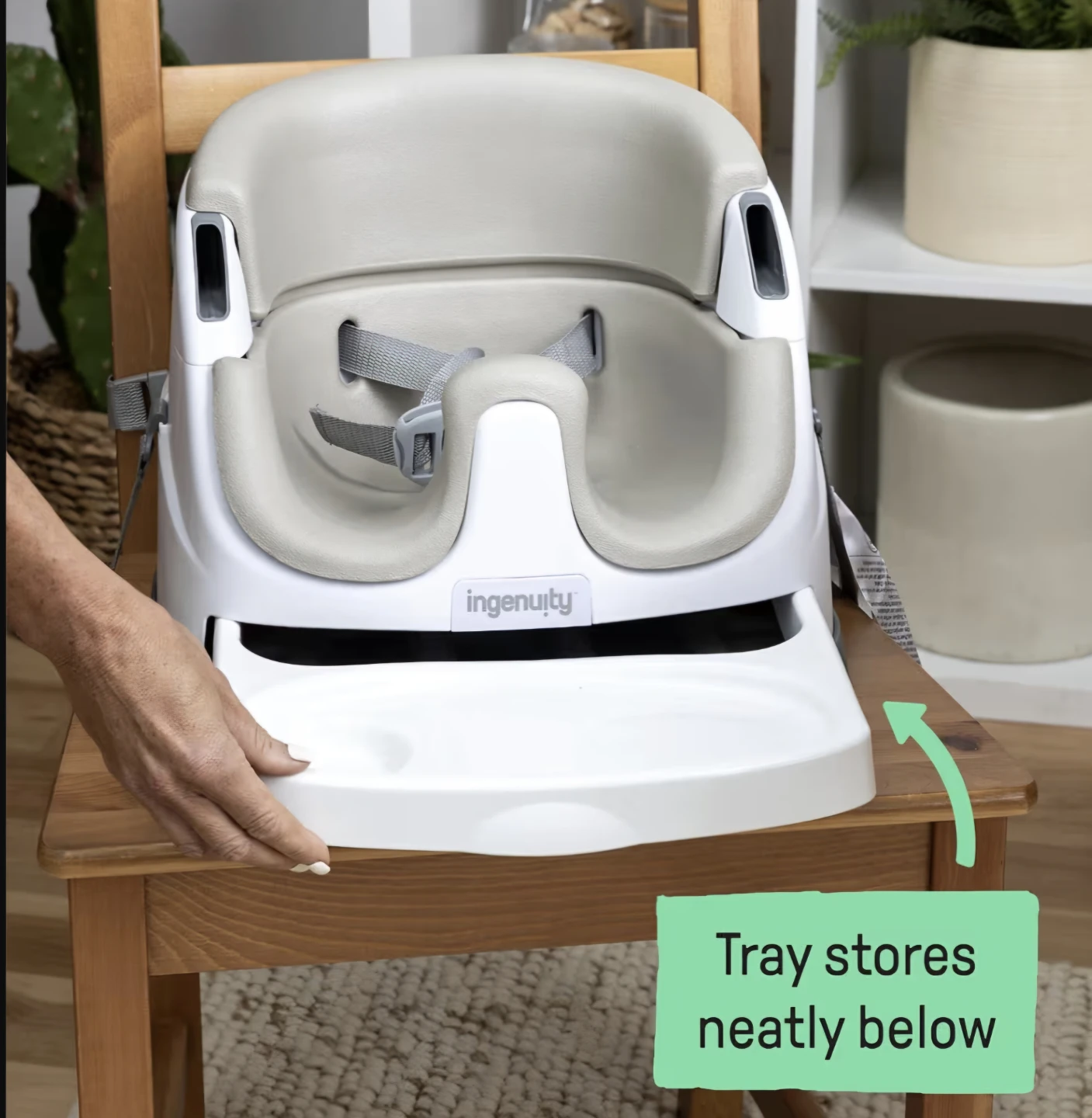 Ingenuity Baby Booster Seat with Tray - photo 5
