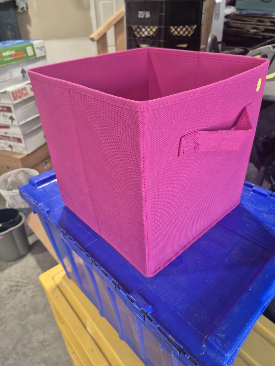 Folding Fabric Storage Bin - photo 2