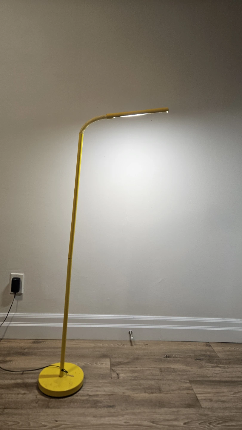 Yellow Floor Lamp