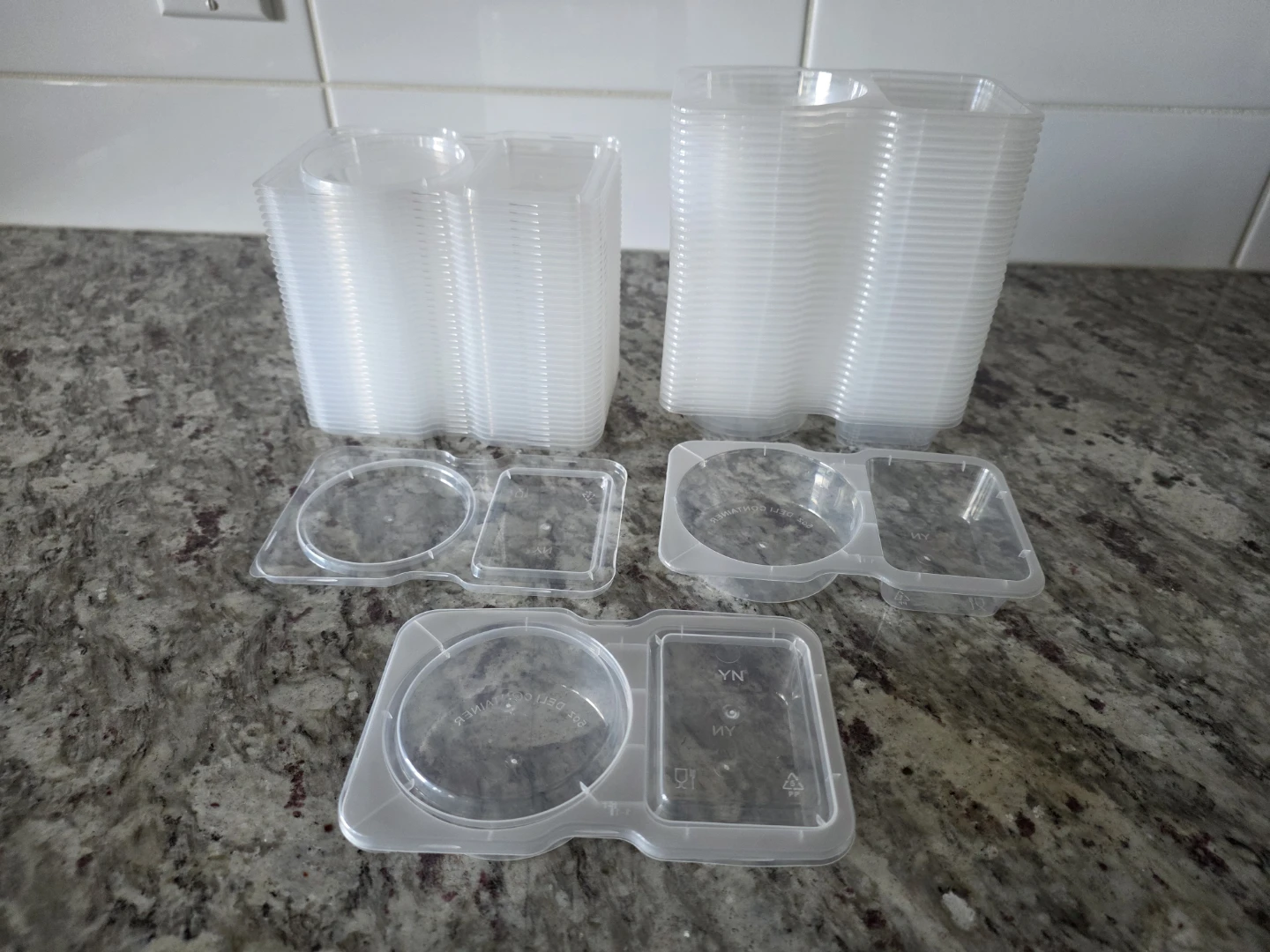 x38 Snack Containers & Lids