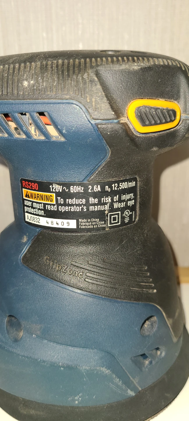 Ryobi Orbital Sander - Good Condition + 5 Sheets - photo 4