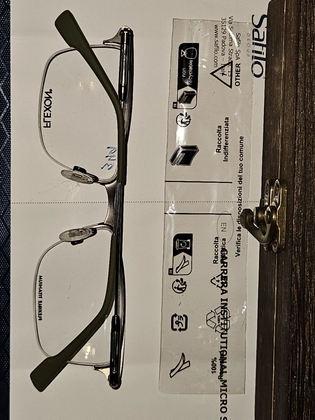 Flexon Glasses frame, By Airlock. Silhouette