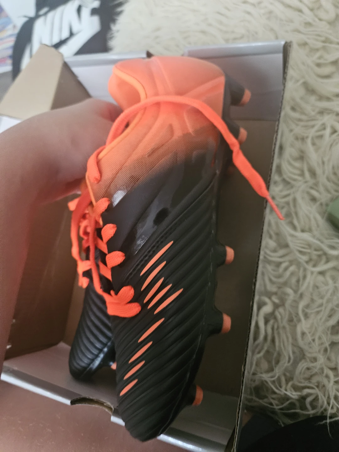 Vizari Soccer Cleats - Black/Orange - photo 4