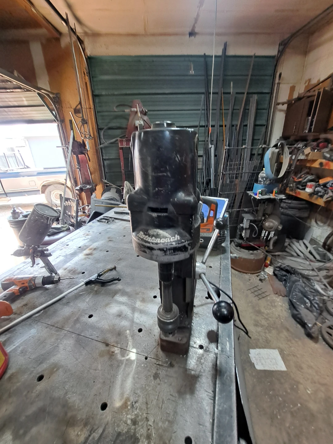 Modified Hougen mag drill