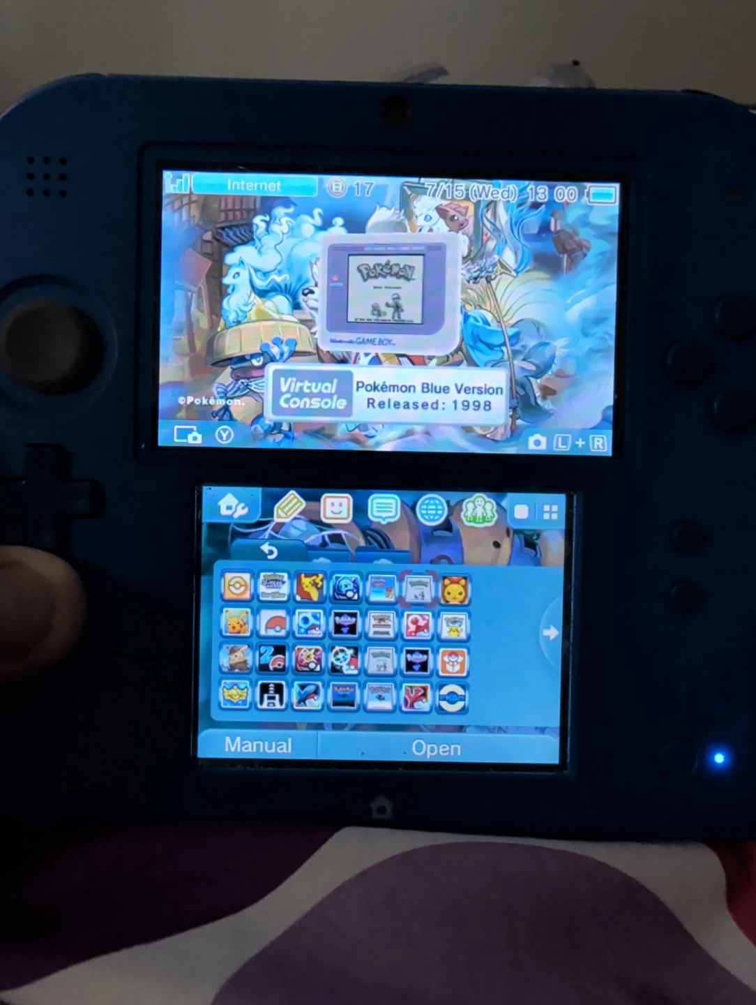 Nintendo 2DS Console - Blue - photo 2