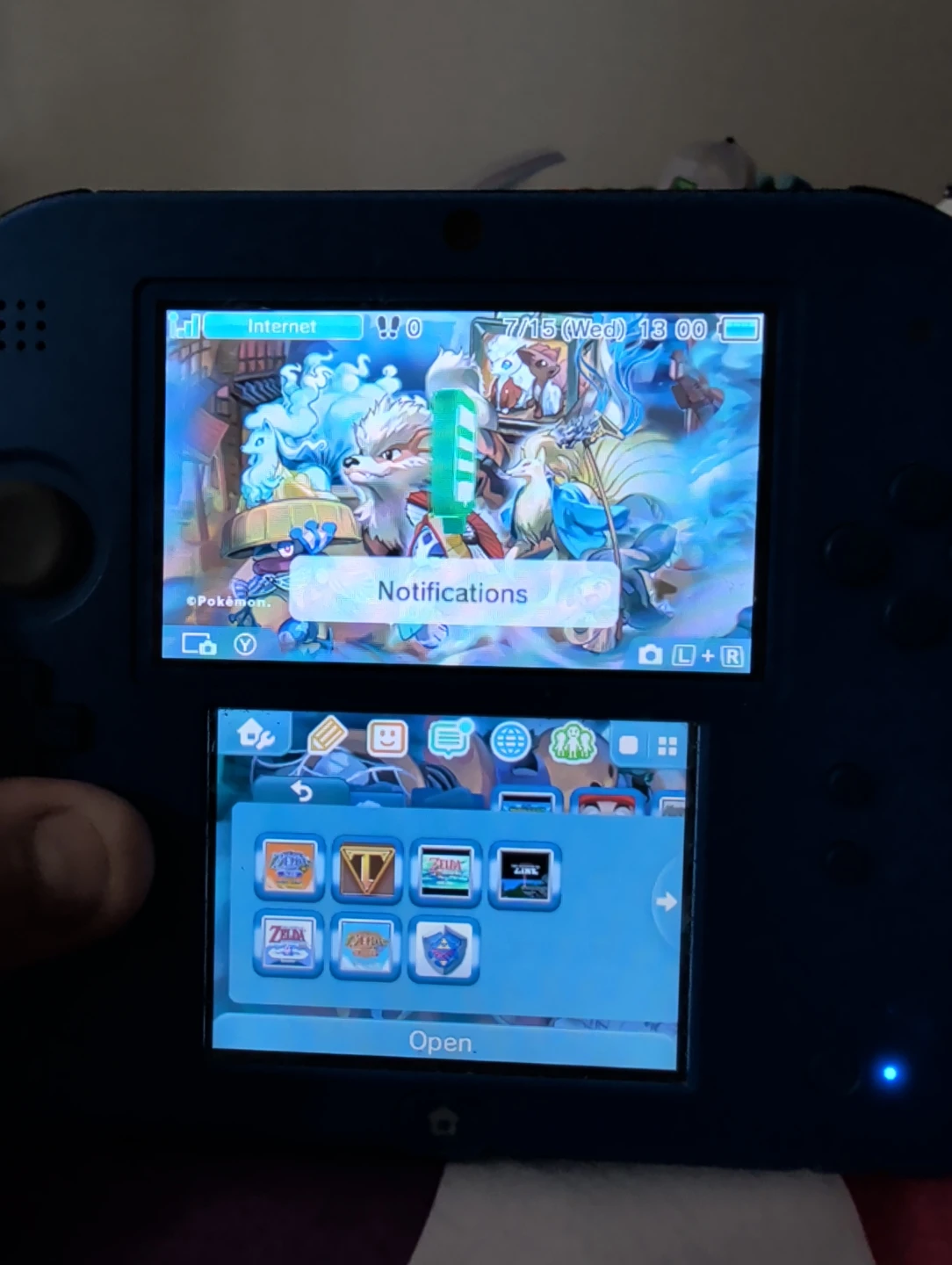 Nintendo 2DS Console - Blue - photo 3