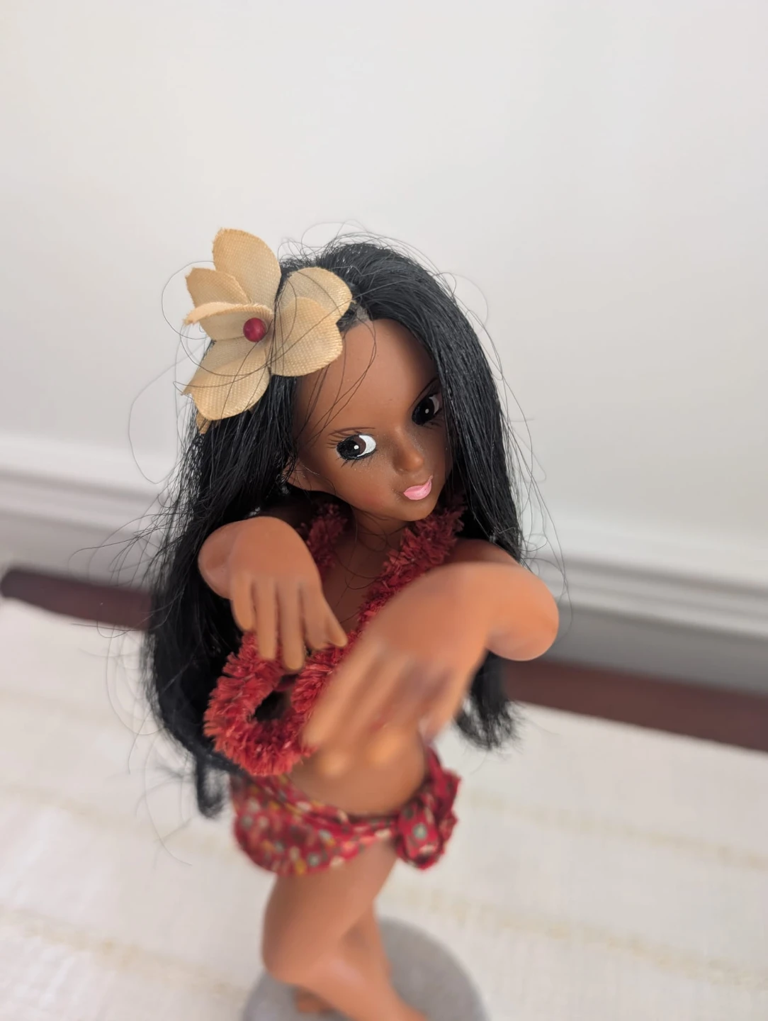 Vintage Tiki Hawaiian Hula Dancer Doll - tiki bar - photo 5