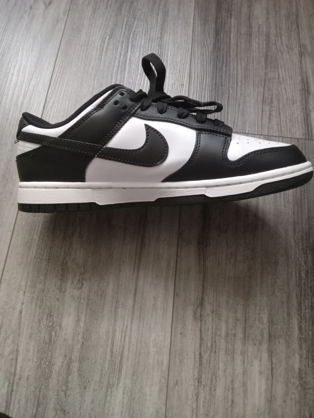 Nike Dunk Low Retro White/Black Sneakers - photo 4