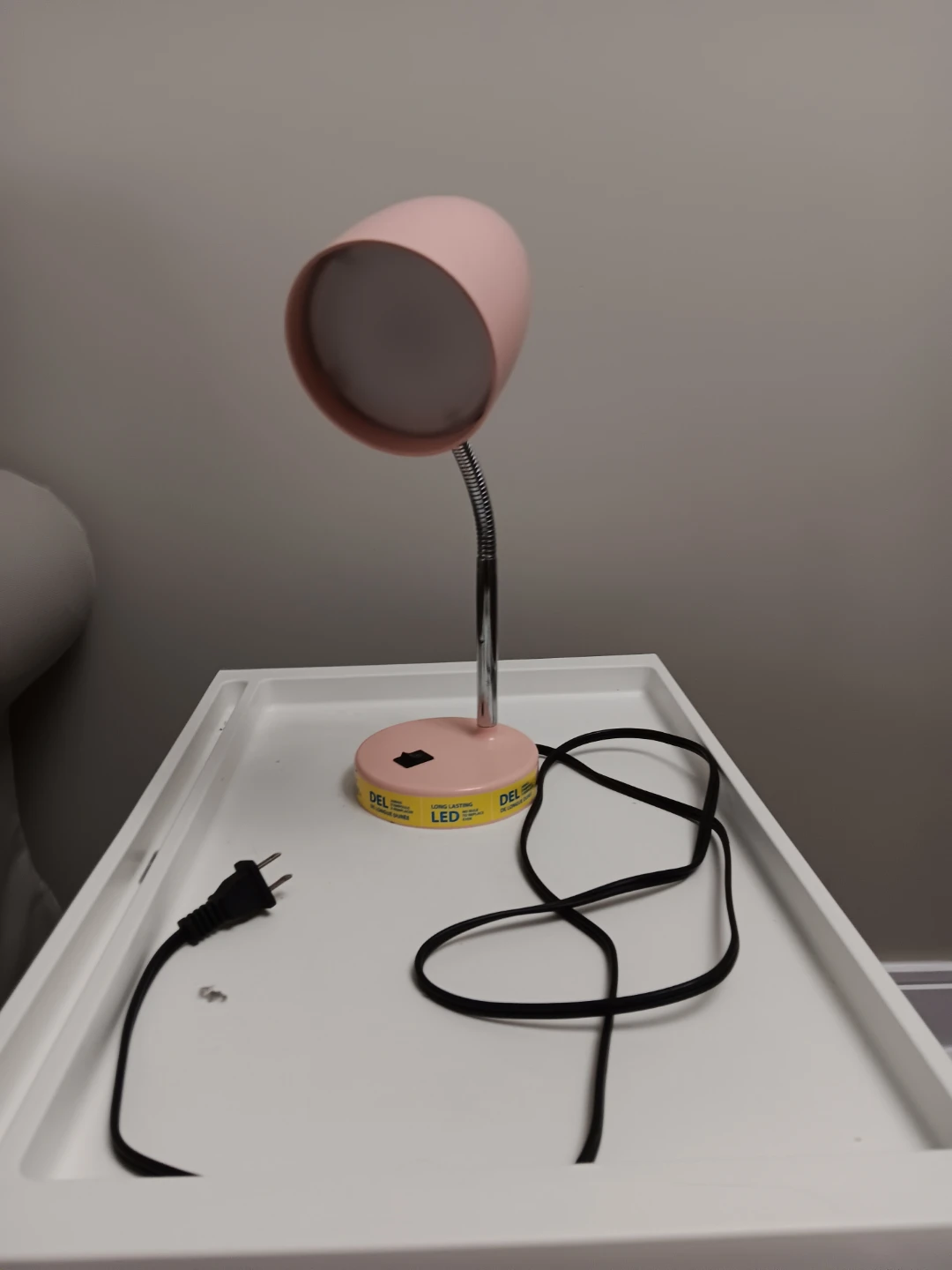 Pink DEL LED Desk Lamp