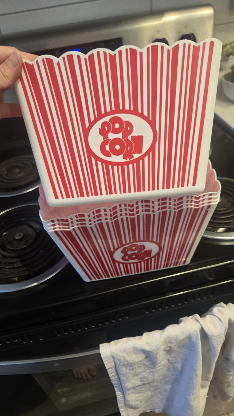Popcorn Containers Set