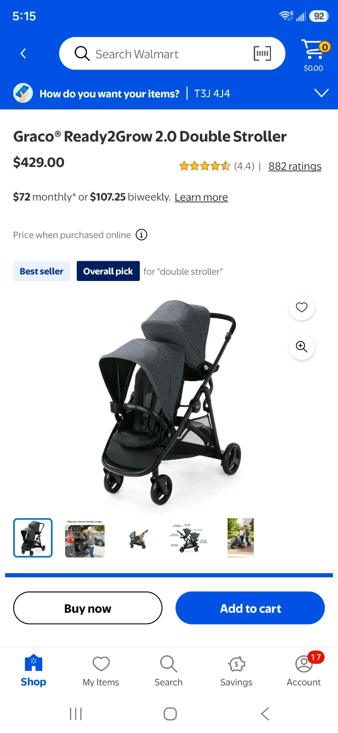 Graco Ready2Grow 2.0 Double Stroller