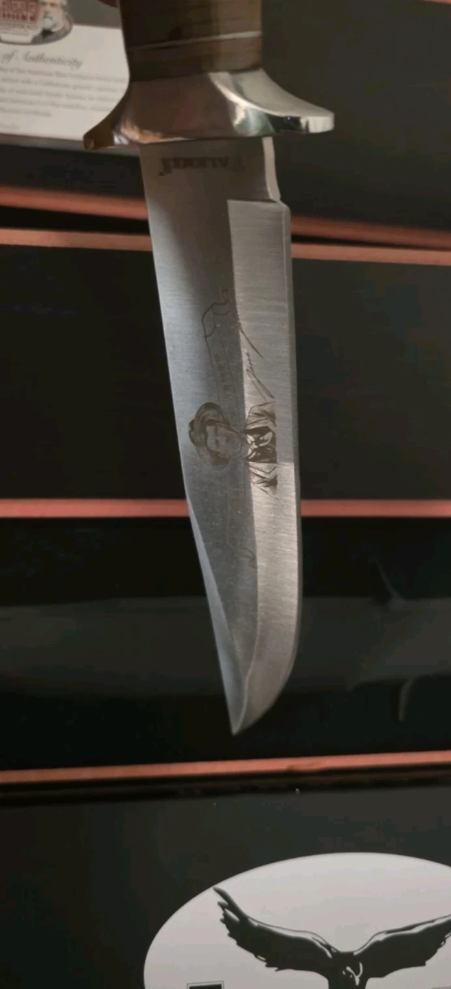 Falkner "Generals of the Confederacy" Robert E. Lee Bowie Knife - photo 2