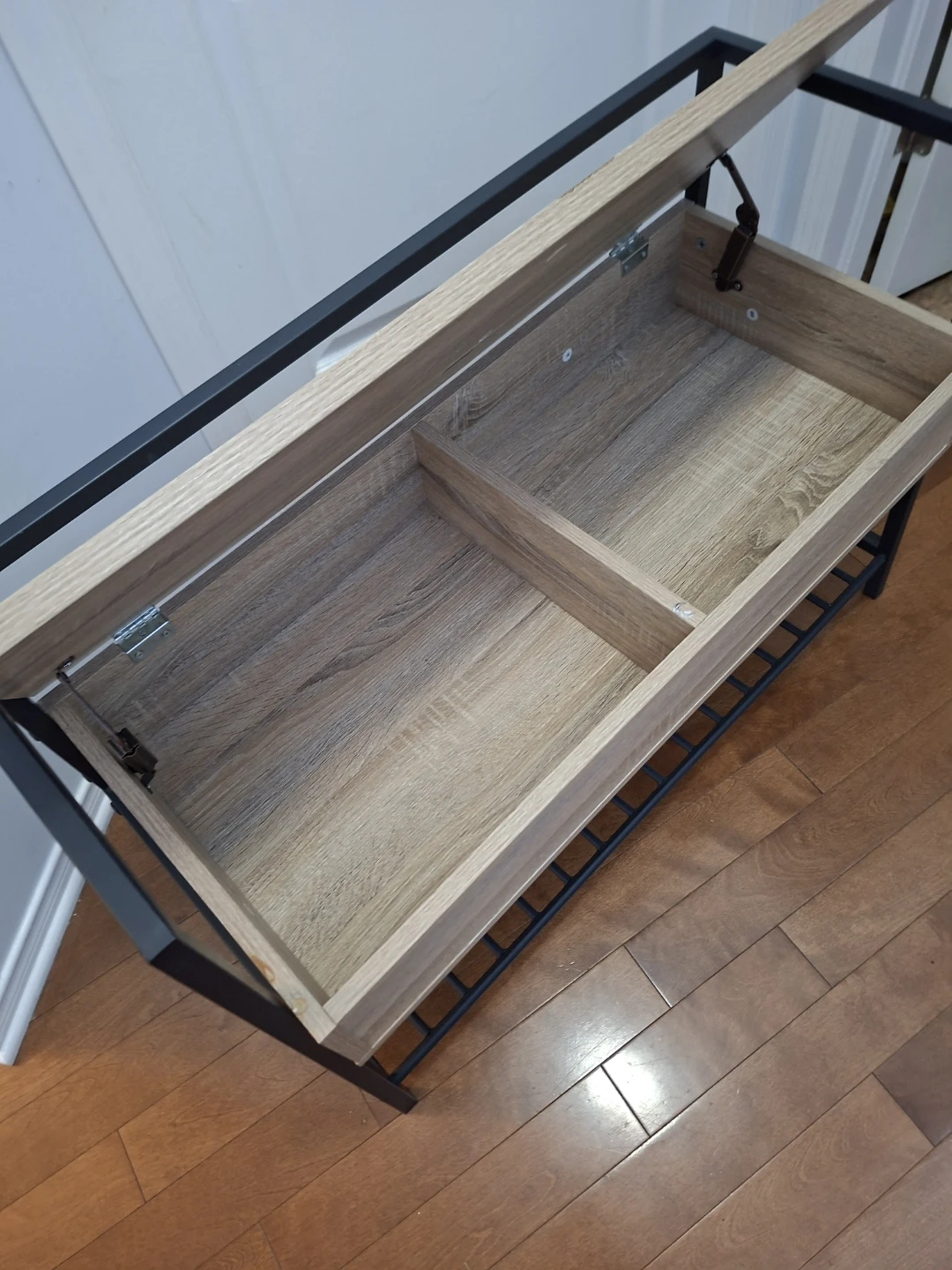 Entryway Bench with Storage - photo 3