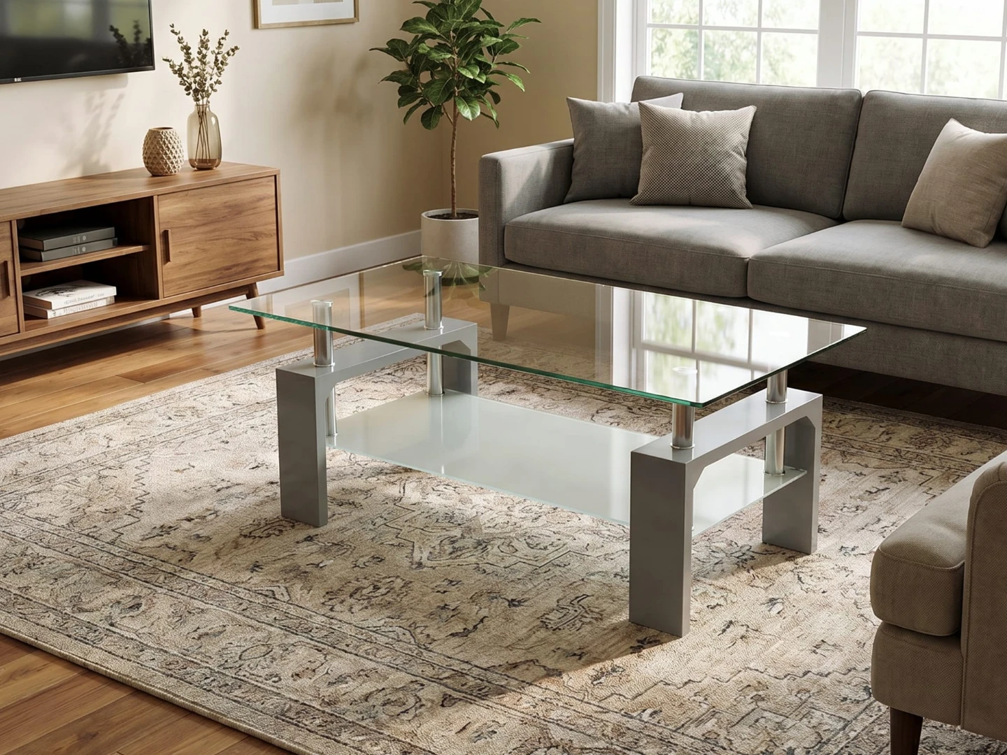 Coffee Table Glass Top on Clerance
