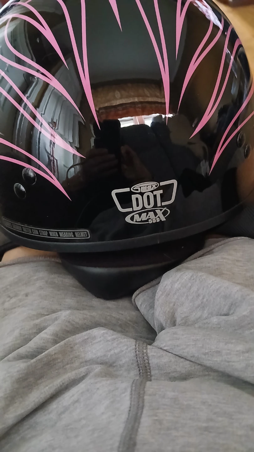 Womens decal motorcycle helmet - photo 5