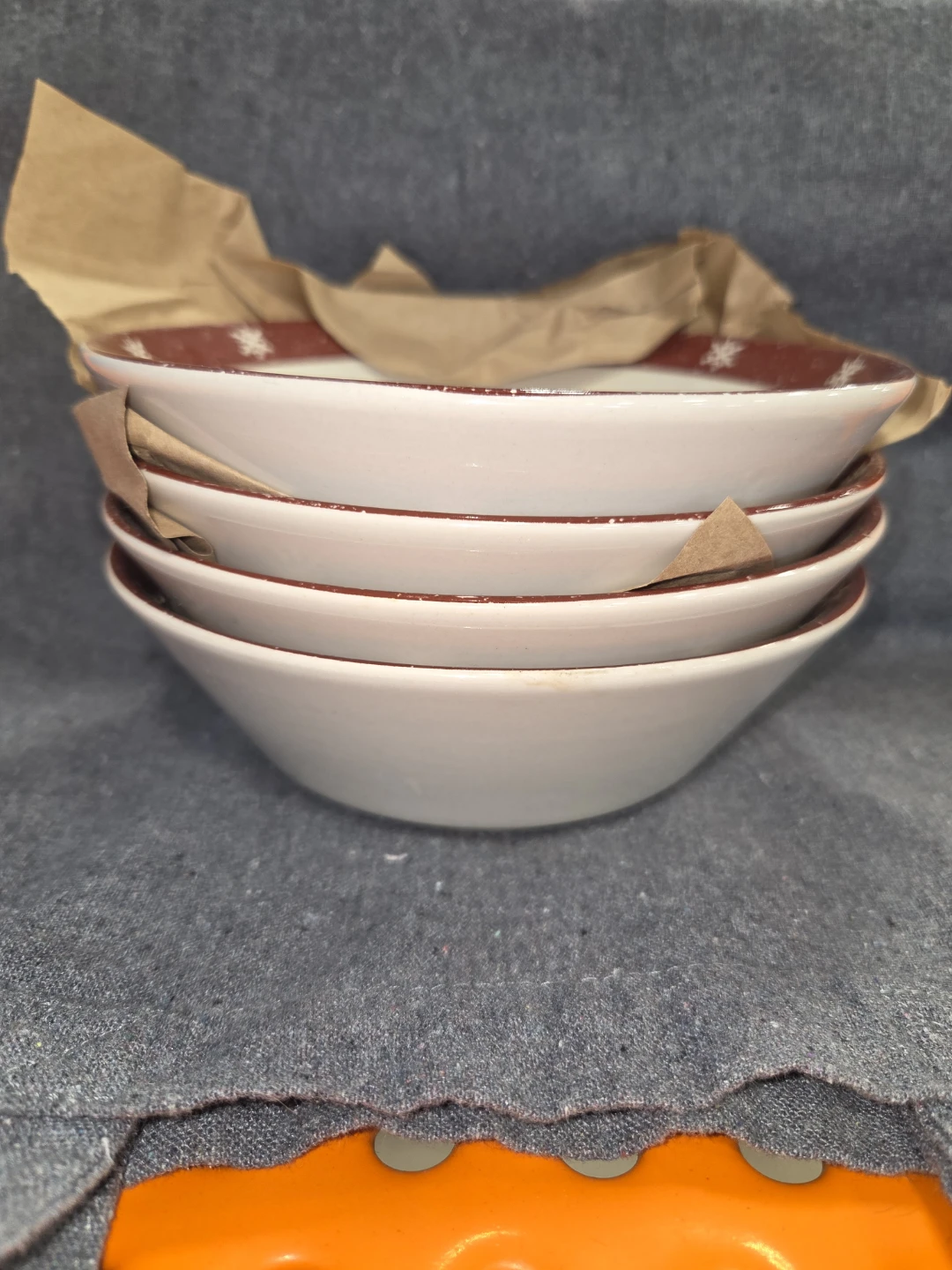 Royal Seasons Snowman Stoneware  Christmas set of 4 bowls - photo 4